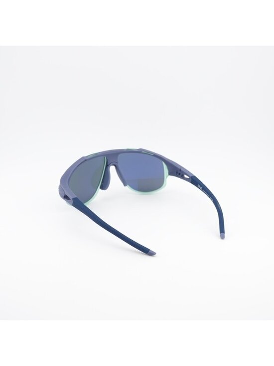 NIKE FLYFREE INFINITY IO0099X 499 Sunglasses Matte World Indigo Shield Frame main image 5